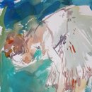 수채화 드로잉 이미지