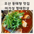 오산 룸식당 푸짐한 어가성명태한상 오산 맛집 동태탕 후기