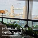 브릿지파스타 | 런던 여행 타볼리노 Tavolino 타워브릿지 뷰 맛집 파스타 피자 내돈내산 솔직후기