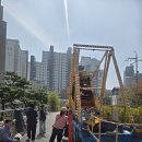 바이킹스포츠 | 마포구 공덕교회 20인승 바이킹 렌탈 설치 후기(교회 행사 놀이기구 대여)