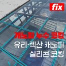 도화 두손지젤시티 | 옥상 유리·렉산 캐노피 빗물 누수 실리콘 코킹. 인천 일산 파주 시공 업체.