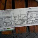 urban sketch /광화문 뒷골목,부암동 이미지