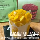 예쁘게 | 성심당 망고시루 솔직 후기! 예쁘게 자르려다 대참사 난 언박싱 리뷰