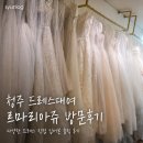 르마리아쥬 | 청주 웨딩드레스 대여 후기, 르마리아쥬 본식드레스 피팅부터 2부드레스까지