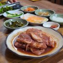 서초돼지갈비 | 서면 부전시장 근처 전포동고기집 달지 않아 계속 들어가는 돼지갈비 노포 감성 서초갈비