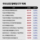 국내 상장 월배당 ETF 목록 이미지