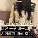 대전가오초등학교 | 가오동 미용실은 여기로 정착! 대전 동구 시아헤어 염색 후기