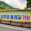 성주호 둘레길 독용산성길 코스 이미지