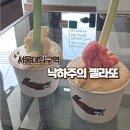 낙하주의 | 샤로수길 젤라또 맛집 | 낙하주의젤라또 내돈내산 솔직후기🍧