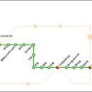 대전지하철 1호선 노선도 이미지