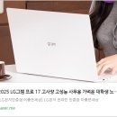 고온크리에이티브프로젝트SouthernBranch | 💻 2025 LG그램 프로 17 (애로우레이크) 리뷰 : 초경량 대화면, 고성능을 품은 대학생 & 사무용 노트북의...