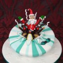 크리스마스 케이크 만들기 이미지