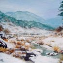 즐거운 유화 이미지