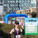 성우에너지 | 2025 제23회 성우하이텍배 KNN 환경마라톤 여자 10Km 6위 PB 달성 후기