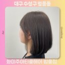 브라운도트대구수성점 | 대구 수성구 미용실 추천 여자 애쉬브라운 염색 화미주아티클헤어 범물점