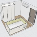 롯데하이마트(주) 수원점 | [수원 영통 SK뷰 25평] 혼합 설계 붙박이장 설치 후기 (슬라이딩&amp;여닫이)