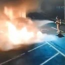 전기차, 교각 충돌 직후 화염… 운전자 불에 타 사망 이미지