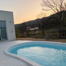 시냇가펜션 | 양평 스테이호은 후기 - 32개월 아이와 함께 두 가족 여행 (자쿠지·온수풀·독채펜션)