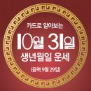 오늘의 운세 --- 2024년 10월 31일(음력 9월 29일) 戊辰 목요일 이미지