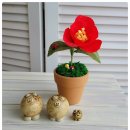 페이퍼플라워 주름지 해바라기 액자 이미지