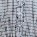 3067 | 자라 체크 러플 코튼 미니 원피스 3067/318/049 상세 리뷰 및 사이즈 팁