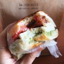 브레드102 | 영등포 베이커리 추천, [단순브레드]｜카프레제 샌드위치·소금빵 후기