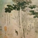 [옛 그림속 우리나무] 김득신 ＜출문간월도(出門看月圖)＞ 속 오동나무 이미지