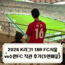 2022 K리그1 서울vs수원FC | 2024 K리그1 18R FC서울 vs 수원FC직관 후기 with 수호신 조카와 박성훈 데뷔골