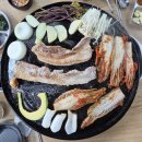 맹순이왕솥뚜껑 | 장흥유원지 맛집 솥뚜껑 크기에 놀란 왕 솥뚜껑 삼겹살 방문 후기