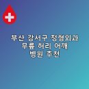 녹산의료재단 | 부산 강서구 정형외과 무릎 허리 어깨 병원 추천 잘하는곳 후기 TOP5