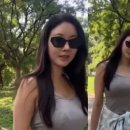 김사랑, 미국 여행 중 민소매 패션으로 시선 집중 이미지