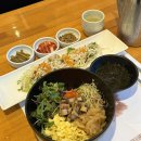 집밥 느낌나는 숙대맛집 *더함* 전복장비빔밥, 더함샐러드 후기