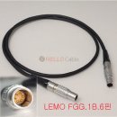 LEMO(레모) 6핀 FGG-1B to FGG-1B Cable 주문제작입니다. 이미지