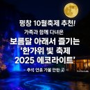 평창 운교리 밤나무 | 평창 10월축제 추천! 보름달 아래서 즐기는 ‘한가위 빛 축제 2025 에코라이트’ 다녀온 생생 후기