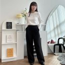 30대 여자 데일리룩 직장인 봄 출근룩 지오다노 여성 슬랙스 밴딩