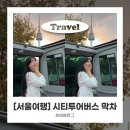 서울시티투어버스 막차 좌석 추천 코스 남산 고궁 서울드라이브 가을여행