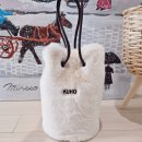 👜구호(KUHO) 페이크 퍼 버킷백 아이보리 SSF SHOP 내돈내산 후기🛍️