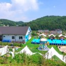 [어메이징캠프 부산점] 야외 물놀이장과 에어바운스, 텐트존에서 캠핑(테이블/피크닉/텐트 비교)