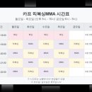 카프킥복싱 MMA 이미지