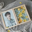 P-6203 | 박정민, 송강님, 라비던스 김바울님께 보내드린 블루밍모먼트 액자 서포트 후기 - 순수플라워 연예인서포트