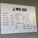 매운김밥