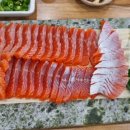 봉산암반수송어회 이미지