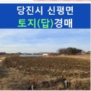 한정리마을회관 | [2021타경478] 당진시 토지(답) 경매 (당진시 신평면 토지(답)경매)