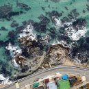 후포바다 위를 걸어 하늘 속으로 이미지