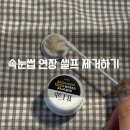 속눈썹 연장 셀프로 제거한 후기, B.Lab 글루 리무버 후기
