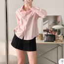 [사색]리안 링클프리 커프스 루즈핏셔츠(블라썸 핑크) 구매&amp;반품 후기