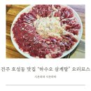 전주 호성동 맛집 하수오삼계탕 오리로스 맛집
