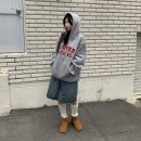 MAZZ 어그부츠 착용리뷰 엘칸토 인텐스 스웨이드 털부츠로 여자겨울코디