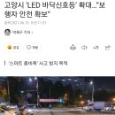 LED 바닥 신호등 확대하는 고양시 이미지