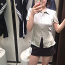 4661 | 자라 여성 반팔 새틴 셔츠 4764/004/251 벨트 스커트 팬츠 4661/530/800 구매